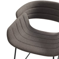 Racer Chair in Toohey Charcoal - Angle 6