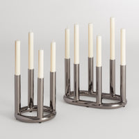 Rad Large Candelabra in Black Nickel - Angle 9