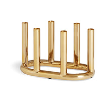 Rad Large Candelabra in Brass - Angle 1