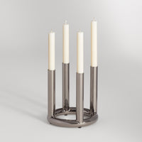 Rad Small Candelabra in Black Nickel - Angle 6