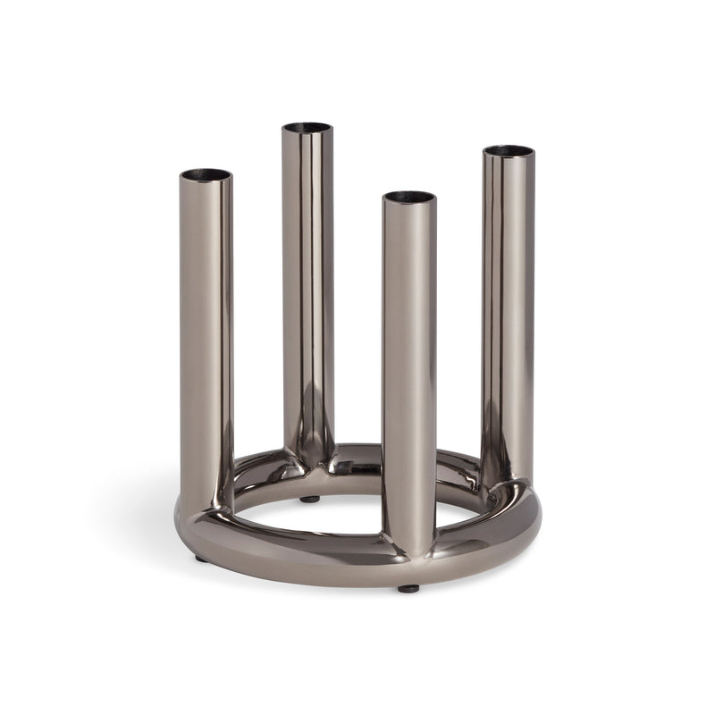Rad Small Candelabra in Black Nickel