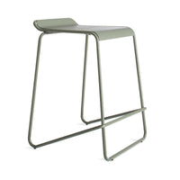 Ready Stacking Stool in Grey Green - Angle 2