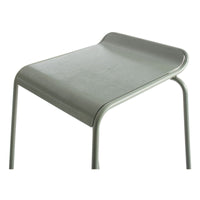 Ready Stacking Stool in Grey Green - Angle 5