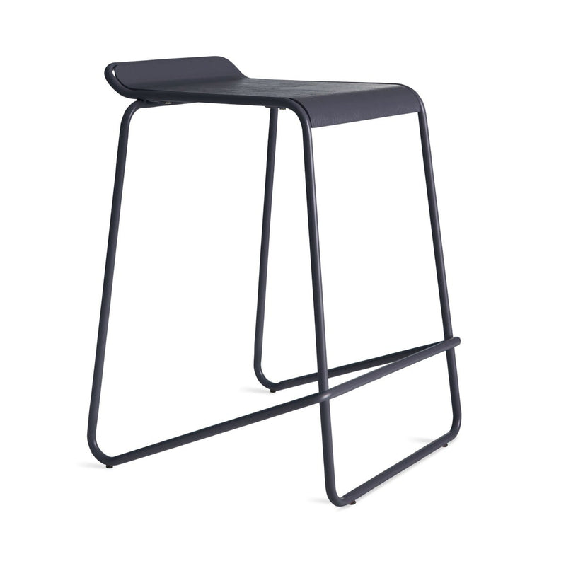 Ready Stacking Stool in Navy - Angle 2