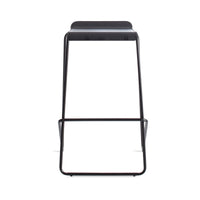 Ready Stacking Stool in Black - Angle 1
