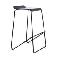 Ready Stacking Stool in Black - Angle 2