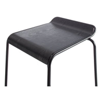 Ready Stacking Stool in Black - Angle 6