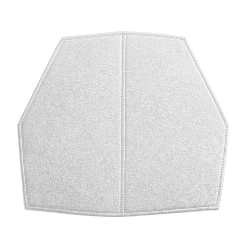 Real Good Stool Pad in White - Angle 2