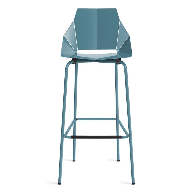Real Good Barstool in Marine Blue - Angle 1