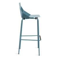 Real Good Barstool in Marine Blue - Angle 3