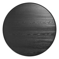 Roundhouse Coffee Table in Black on Oak - Angle 9