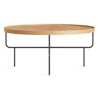 Roundhouse Coffee Table in White Oak - Angle 3