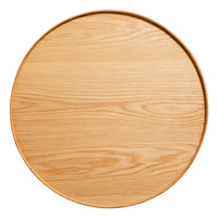 Roundhouse Low Side Table in White Oak - Angle 4