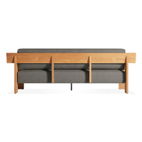 Ridge Outdoor Sofa in Toohey Charcoal - Angle 7