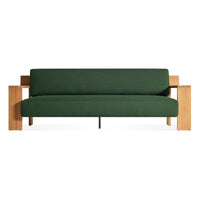 Ridge Outdoor Sofa in Sunbrella Ivy - Angle 1