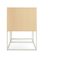 Rule 1 Door / 2 Drawer Console in Maple - Angle 5
