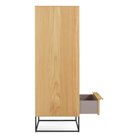 Rule Chiffonier in White Oak - Angle 7