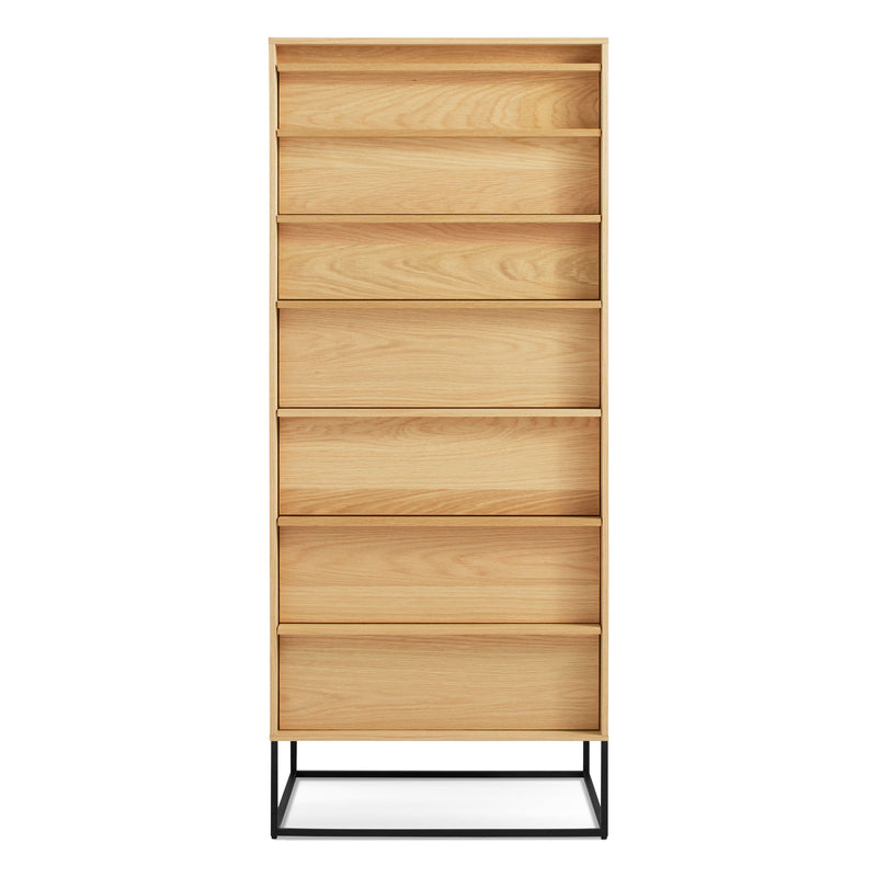 Rule Chiffonier in White Oak - Angle 1