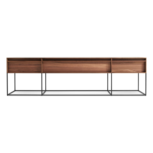 Rule Long and Low in Walnut - Angle 1