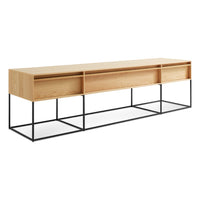 Rule Long and Low in White Oak - Angle 3