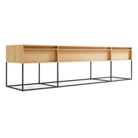 Rule Long and Low in White Oak - Angle 2