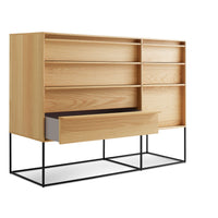 Rule Large Dresser in White Oak - Angle 7