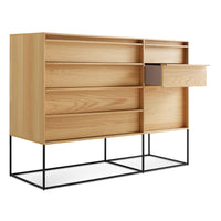 Rule Large Dresser in White Oak - Angle 8