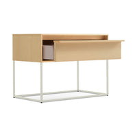 Rule Nightstand in Maple - Angle 4