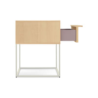 Rule Nightstand in Maple - Angle 6