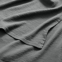 Ripple Coverlet Set in Charcoal / Charcoal - Angle 7