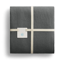 Ripple Coverlet Set in Charcoal / Charcoal - Angle 9