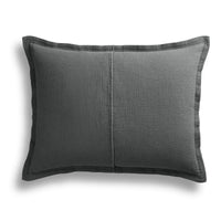 Ripple Coverlet Set in Charcoal / Charcoal - Angle 3
