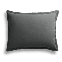 Ripple Coverlet Set in Charcoal / Charcoal - Angle 2