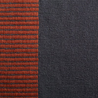 Light Between Rug Sample - Indigo - Angle 1