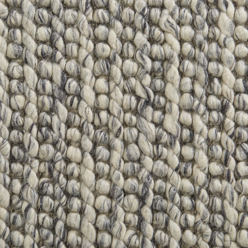 Pim Pim Rug Sample - Silver Grey