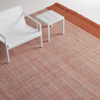 Headwind Outdoor Rug in Copper - Angle 4