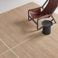 Collet Rug in Oat - Angle 3