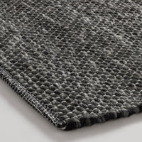 Sinder Rug in Charcoal - Angle 2