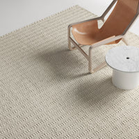 Uni Rug in Ivory - Angle 3