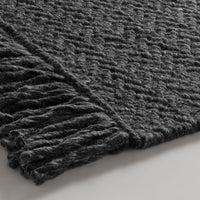 Way Rug in Charcoal - Angle 2