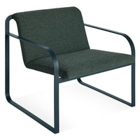 Skald Lounge Chair in Maharam Mantle in Parsley - Angle 6