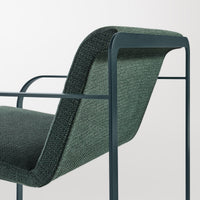 Skald Lounge Chair in Maharam Mantle in Parsley - Angle 10