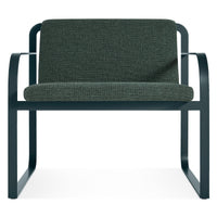 Skald Lounge Chair in Maharam Mantle in Parsley - Angle 1