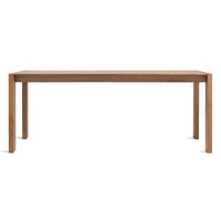 Second Best Wood Dining Table en Walnut - ángulo 2