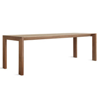 Second Best Wood Dining Table in Walnut - Angle 3