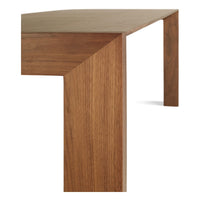 Second Best Wood Dining Table in Walnut - Angle 7