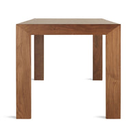 Second Best Wood Dining Table in Walnut - Angle 6