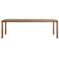 Second Best Wood Dining Table in Walnut - Angle 2