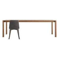 Second Best Wood Dining Table in Walnut - Angle 5