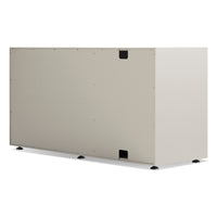 Superchoice 1 Door / 3 Drawer Credenza in Putty - Angle 9